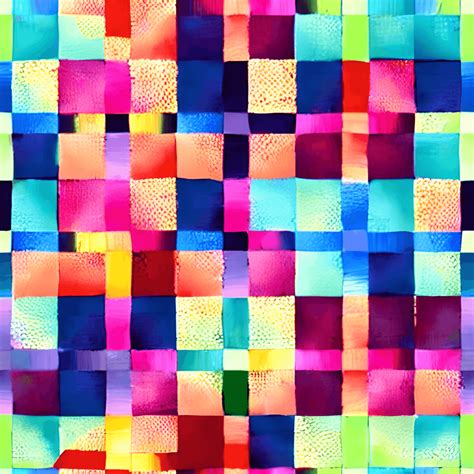 Colorful Quilting Pattern Detailed · Creative Fabrica