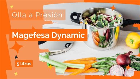 Cocina R Pido Olla A Presi N Magefesa Dynamic Litros Acero