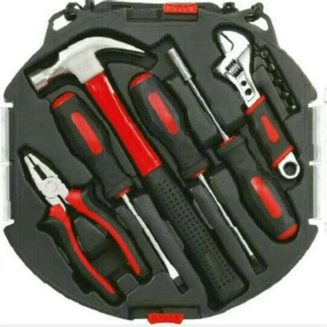 Jual ToolKit 11 Tool Kit Set Original Krisbow Kotak Perkakas Mekanik