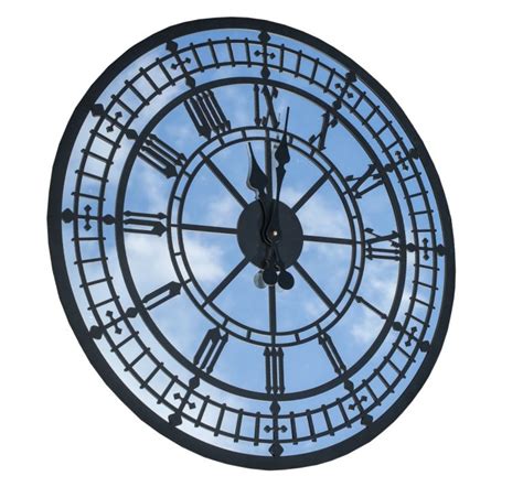 Zegar z lustrem ścienny metalowy Big Ben 70cm MetaloweDekoracje pl