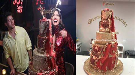 Priyanka Chopra's Birthday Cake Cost 3,45,000, Most Expensive By Nick ...