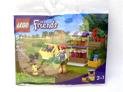 A Year Of Polybags 47 260 LEGO Friends 30416 Market Stall Review FBTB