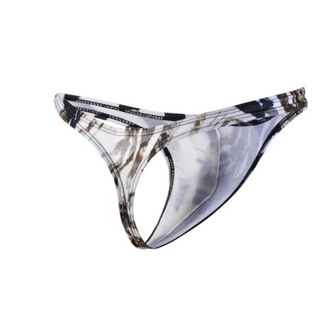 Joe Snyder Underwear Shining Thong Leopard Js03 Mens Underwear Hermans