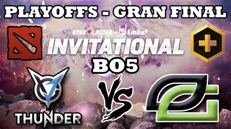 Dota En Vivo Vg J Thunder Vs Optic Gaming Bo Gran Final Sli