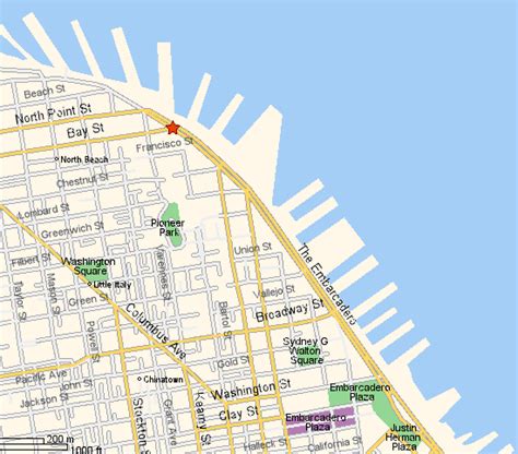 Pier 33 San Francisco Map - Map