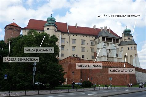 Kraków Królewski Zamek Na Wawelu Architrav Archi Podróże