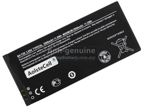 Microsoft Bv T E Battery High Grade Replacement Microsoft Bv T E