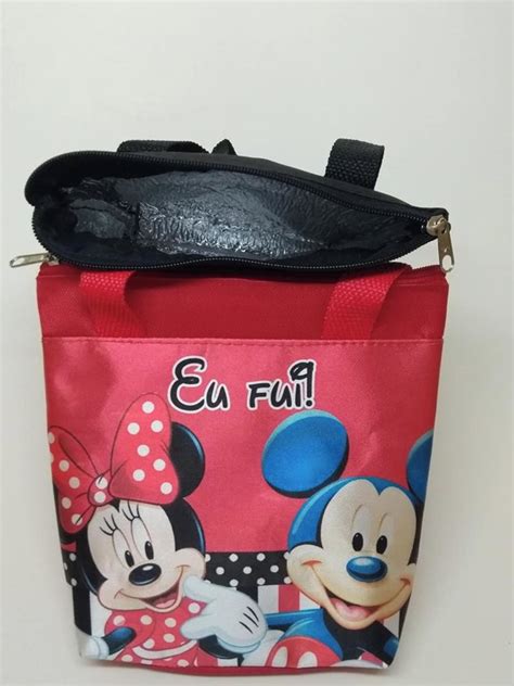 Bolsa Térmica Mickey Elo7 Produtos Especiais