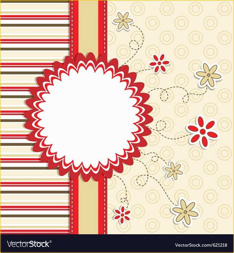 Greeting Card Template Illustrator