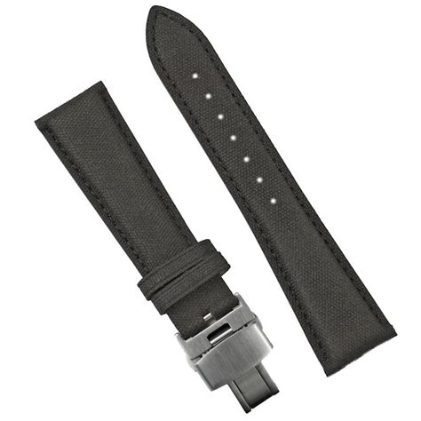 20mm Black Tactical Deployant Watch Band Strap B And R Bands