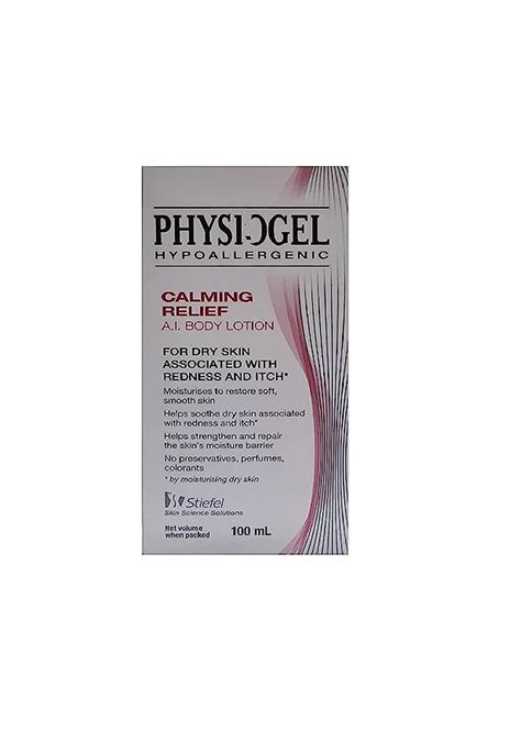 Buy New Physio Gel Hypoallergenic Calming Relief Ai Lotion Ml