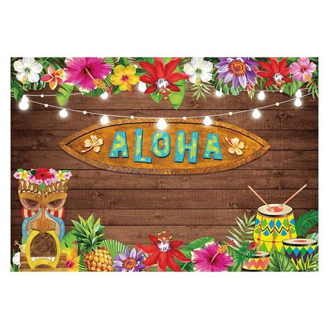 Luau Backdrop