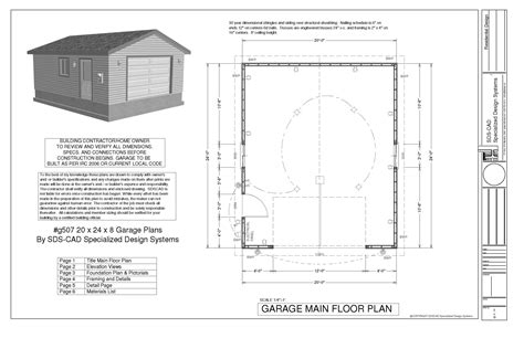 plans for Sheds: Guide to Get Garage plans 20 x 24