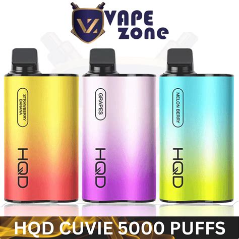 Hqd Puffs Cuvie Disposable Vape Mg Vape Zone Uae