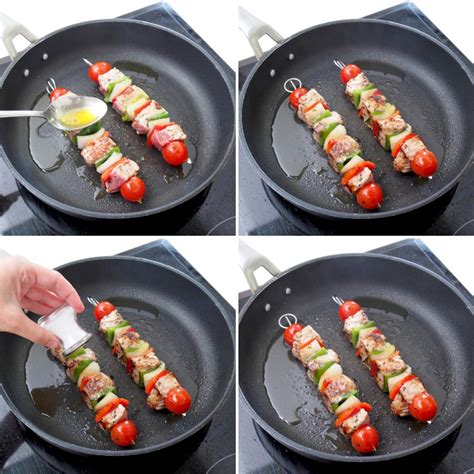 Brochetas De Ternera Y Verduras Para 2 Personas El Cocinero Casero