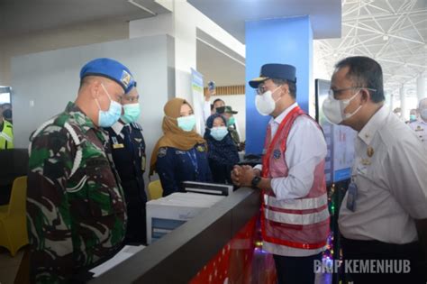 Menhub Cek Kesiapan Bandara Juanda Dan Tempat Karantina Layani