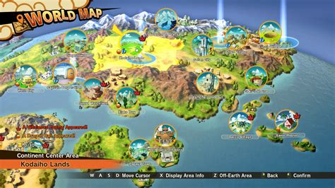 Dragon Ball Z Kakarot Full Map