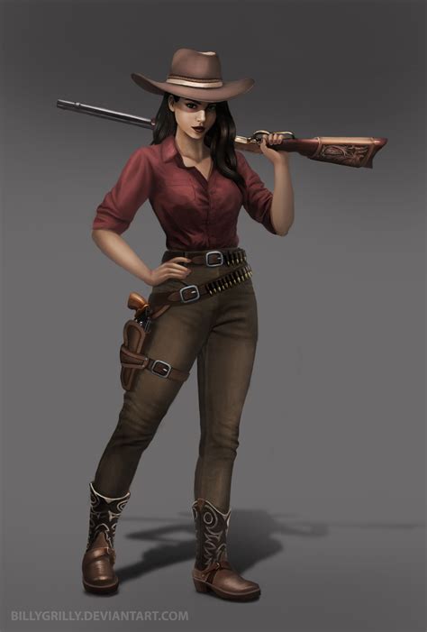 Western Gunslinger Art