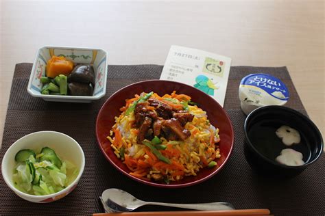 彡行事食～7月 七夕＆丑の日 介護老人保健施設 グリーンビレッジ蕨