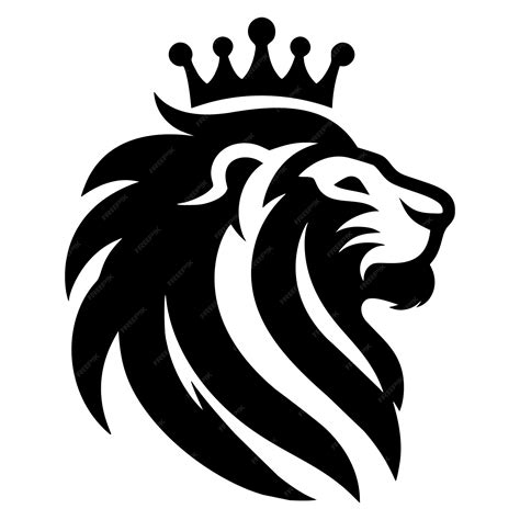 premium vector regal lion emblem