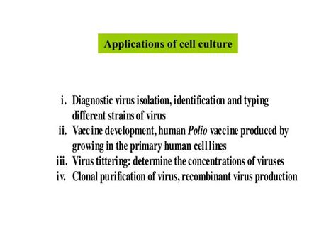 PPT - Applications of cell culture PowerPoint Presentation, free download - ID:4769448