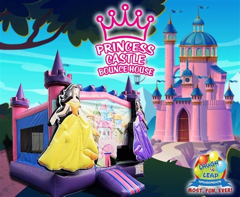 Princess Bounce House Inflatable Princess Castle Party Rental