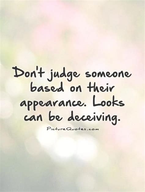 Dont Judge Based On Looks