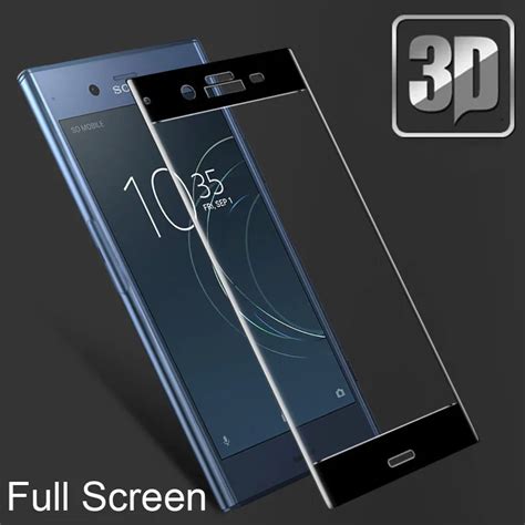 H D Tempered Glass Lcd Curved Full Screen Protector Cover For Sony