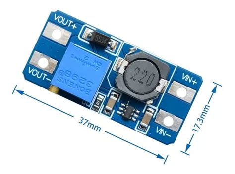 Kit 5 Modulos Mt3608 Dc Dc Modulo Elevador Voltaje Boost 2a MercadoLibre