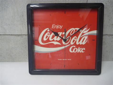 【やや傷や汚れあり】コカ・コーラ Coca Cola 掛け時計の落札情報詳細 ヤフオク落札価格検索 オークフリー