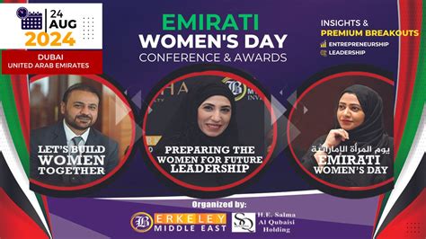 Emirati Womens Day Conference And Awards 2024 Women