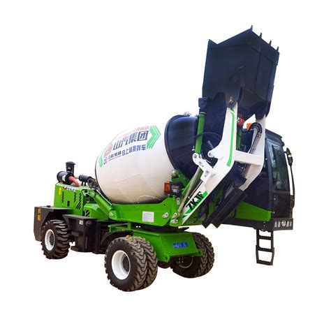 4 0 Cbm Complex Self Loading Mobile Concrete Cement Mixer Construction