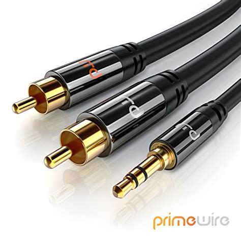 Câbles RCA Série HQ Premium 2 0m RCA Coaxial Audio Câble Cinch Câble