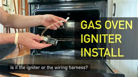 Gas Oven Igniter Install Whirlpool Wiring Harness Test Youtube