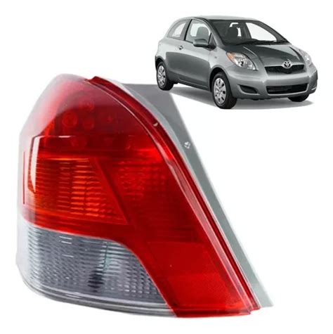 Farol Trasero Toyota Yaris Sport 2009 2012 Derecho Led Cuotas Sin Interés