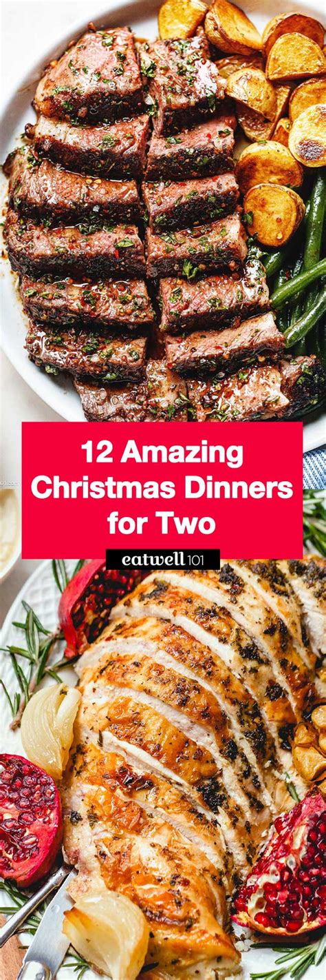 Christmas Recipes for Two: 12 Christmas Dinners for Two that Are ...