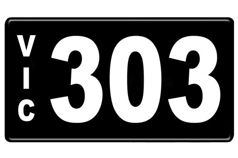 Sold Number Plates Victorian Numerical Number Plates 303 Auctions