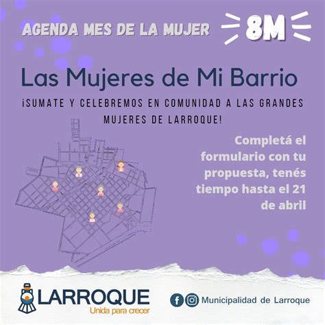 Las Mujeres De Mi Barrio Una Propuesta Para Reconocer A Larroquenses