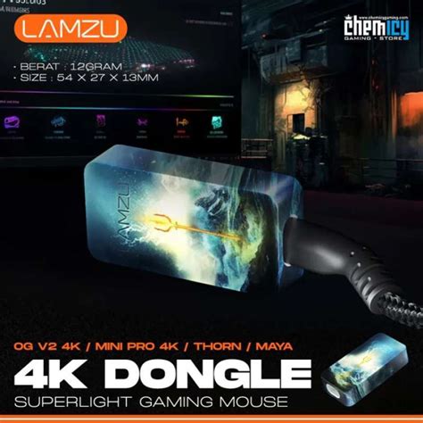 Promo Lamzu 4k Dongle Receiver For Atlantis Og V2 Mini Thorn Maya