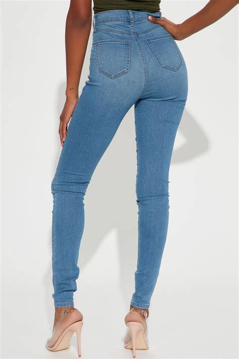 Tall Flex Game Strong Super High Rise Skinny Jeans Light Wash Fashion Nova Jeans Fashion Nova