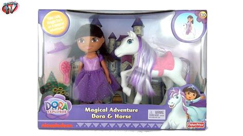 Dora The Explorer: Magical Adventure Dora Doll & Horse Kids Toy Review ...