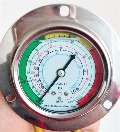 R410A R407c R404A Air Conditioning Refrigerant Pressure Gauge Oil