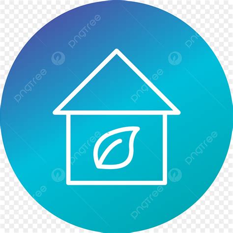 Eco Home Vector PNG Images Eco Home Vector Icon Home Icons Eco Icons