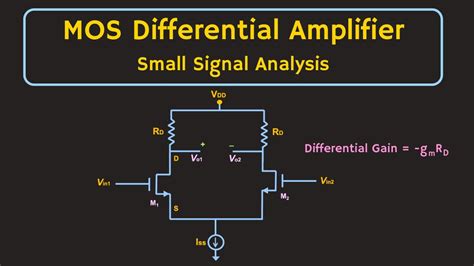 Common Mode Gain Of Mosfet Differential Amplifier