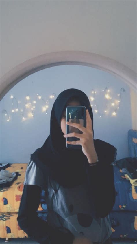 Ide Foto Ootd Hijab Mirror Selfie Yang Aesthetics Matamu