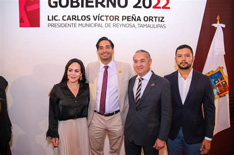 Rindió Alcalde De Reynosa Carlos Peña Ortiz Primer Informe De Gobierno