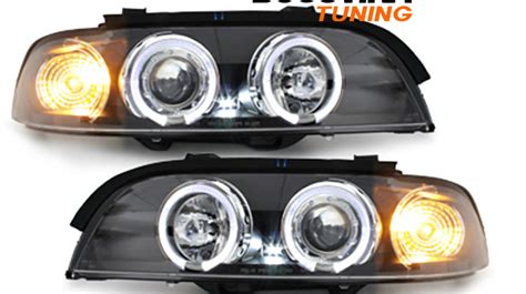 Faruri Angel Eyes Led Compatibile Cu Bmw Seria E