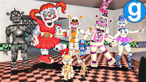 Brand New Accurate Fnaf Ragdolls Spotlight Update Garrys Mod Fnaf Youtube