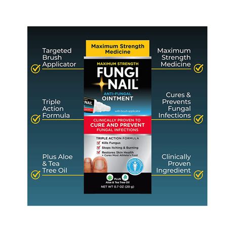 Fungi Nail Anti Fungal Ointment Kills Fungus That Can Lead To Nail And A