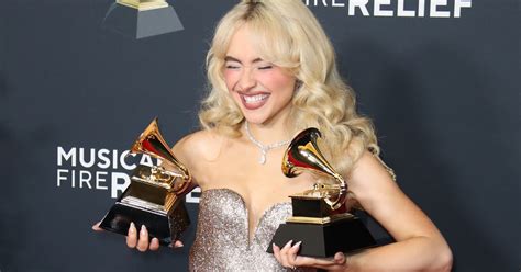 Grammy Awards Sabrina Carpenter Takes Home Best Pop Vocal Album